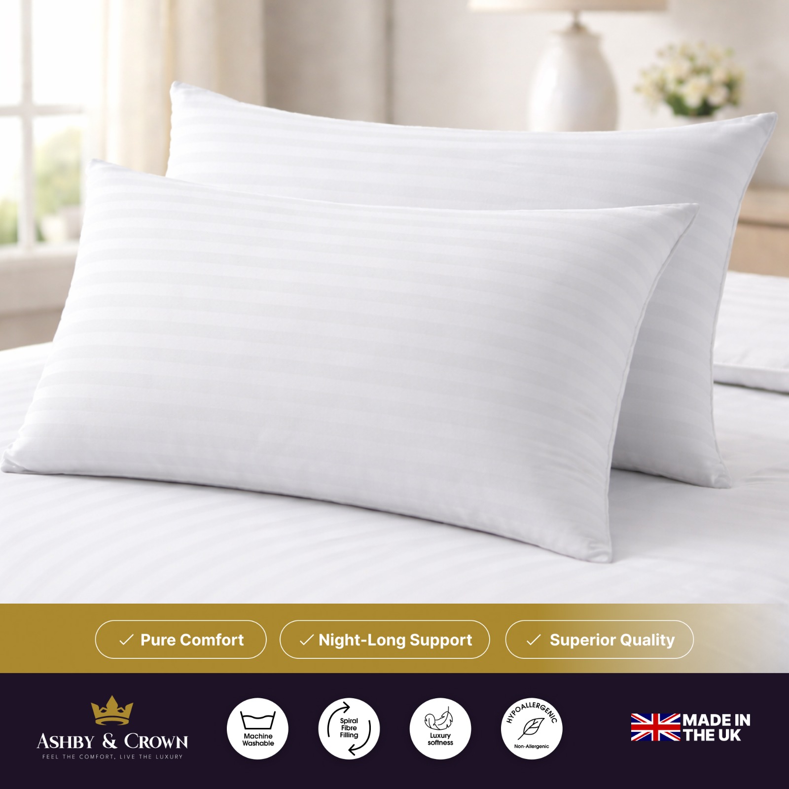 Ashby & Crown Premium Pillows